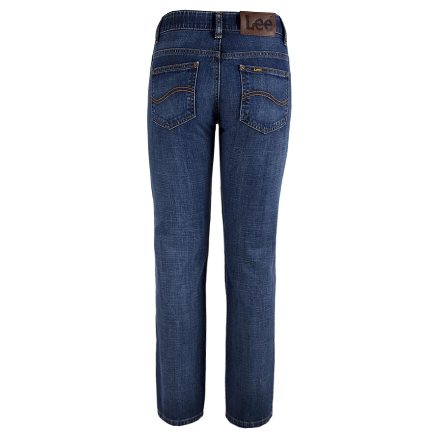 schmal geschnittene hose mit bund modell h50 lee jeans mexiko