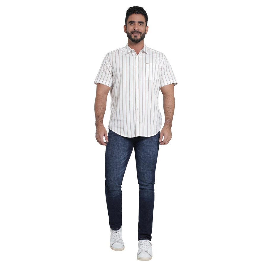 lee slim fit herren-freizeithemd 421