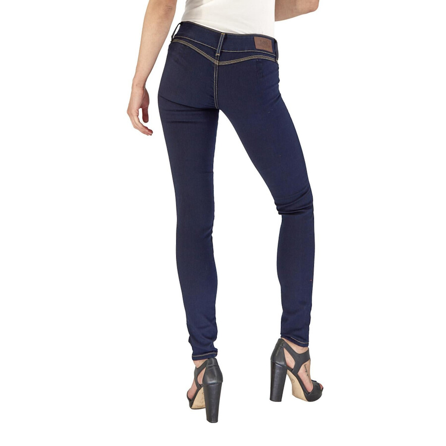 lee damenjeans skinny mit breitem bund a52